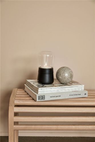 Andersen Furniture Spinn Candle LED H: 20 cm  - Black