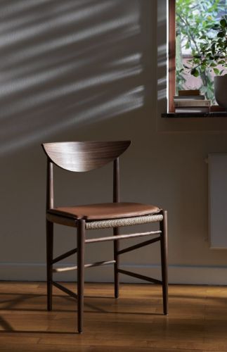 &Tradition HM3 Hynde til Drawn Spisebordsstol - Cognac