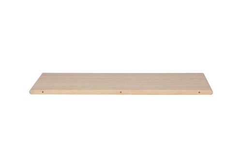 Haslev Tillægsplade Til Symphony 86 90 x 48 cm - Hvidolieret Egetræsfiner