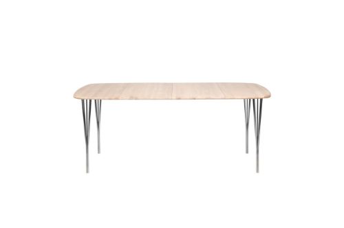 Haslev Tillægsplade Til Symphony 86 90 x 48 cm - Hvidolieret Egetræsfiner