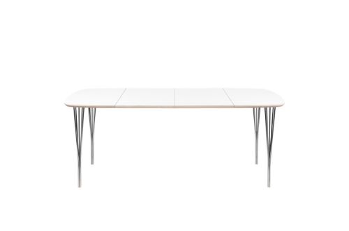 Haslev Tillægsplade Til Symphony 86 90 x 46 cm - Hvid Laminat