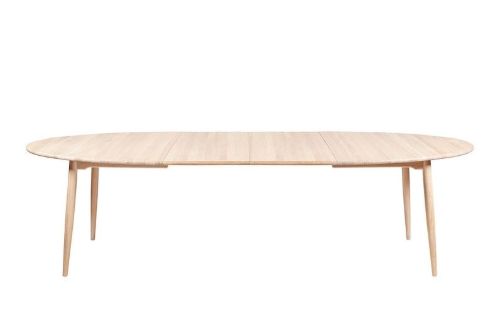 Haslev Symphony 76 Spisebord 105 x 180 cm - Hvidolieret Eg
