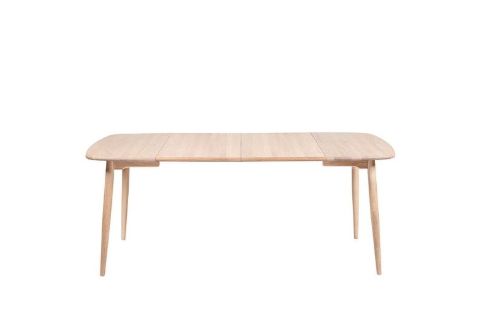 Haslev Symphony 86 Spisebord 90 x 90 cm - Hvidolieret Eg