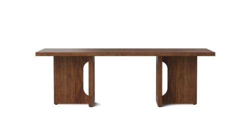 Audo Copenhagen Androgyne Lounge Table 120x45 cm - Walnut / Walnut