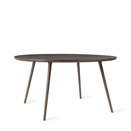 Mater Accent Spisebord Ø: 140 cm - Sirkagrå Lakeret Egetræ