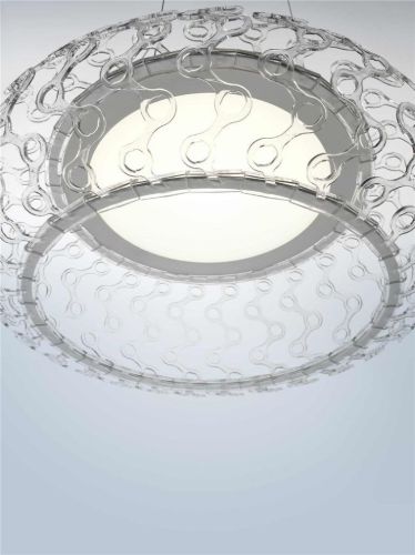Foscarini Caboche Plus Medium Pendel LED Ø: 50cm - Grå