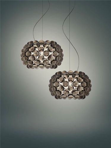 Foscarini Caboche Plus Lille Pendel LED Ø: 31cm - Grå