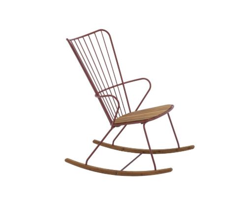 HOUE Paon Rocking Chair SH: 40 cm - Paprika