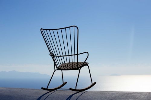 HOUE Paon Rocking Chair SH: 40 cm - Black
