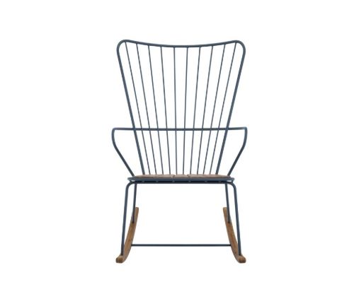 HOUE Paon Rocking Chair SH: 40 cm - Midnight Blue