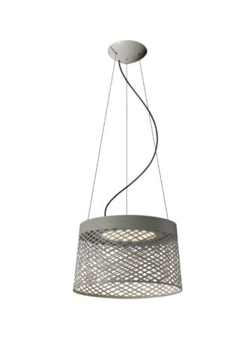 Foscarini Twiggy Grid Pendel LED Ø: 46cm - Greige