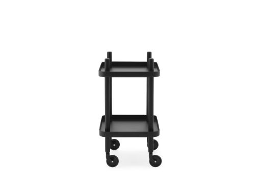 Normann Copenhagen Block Rullebord H: 64 cm - Sort / Sort