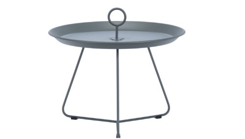 HOUE EYELET Tray Table Ø: 60 cm - Dark Grey