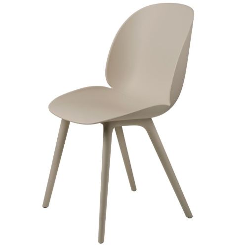 GUBI Beetle Outdoor Dining Chair SH: 45 cm - New Beige
