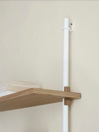 Moebe Wall Shelving Sets 65x85 cm - Oak / White