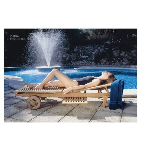 Kircodan Opera Solvogn L: 194 cm - Teak