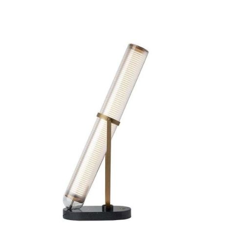DCW Editions La Lampe Frechin Bord- og gulvlampe H: 65cm - Guld/Sort