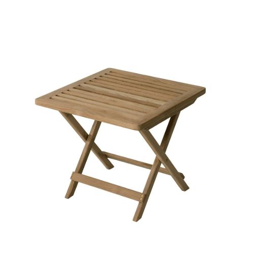 Kircodan Espresso Lille Klapbord 46 x 46 cm - Teak