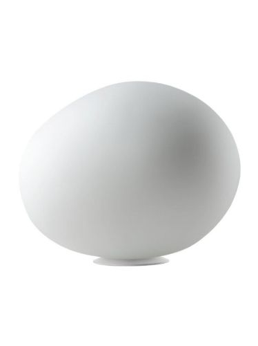 Foscarini Gregg Bordlampe Stor Dæmpbar H: 40cm - Hvid