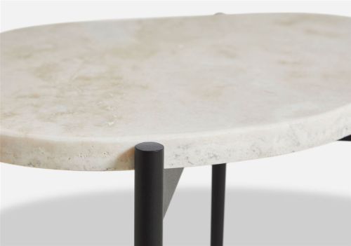 Woud La Terra Occassional Table S L: 40,5 cm - Ivory