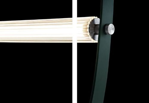 FLOS Wireline Pendant w. Dali Dimmer L: 405 cm - Forest Green