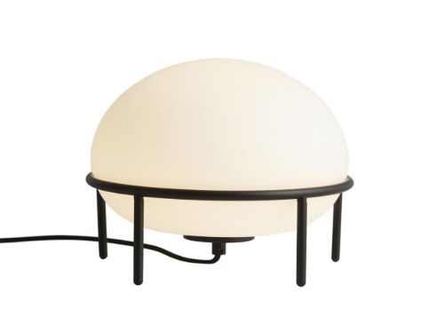 Woud Pump Bordlampe Ø: 24 cm - Sort/Hvid