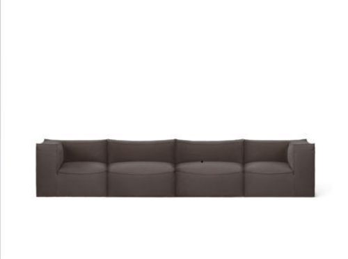 Ferm Living Catena Sofa Armrest Right S401 Hot Madison 76x119 cm - Brown