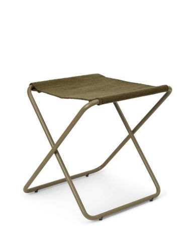 Ferm Living Desert Stool H: 41,4 cm - Olive/Olive