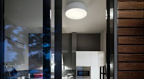 FLOS Smithfield Pro Ceiling Lamp Dali Dimmable Ø: 60 cm - Mud