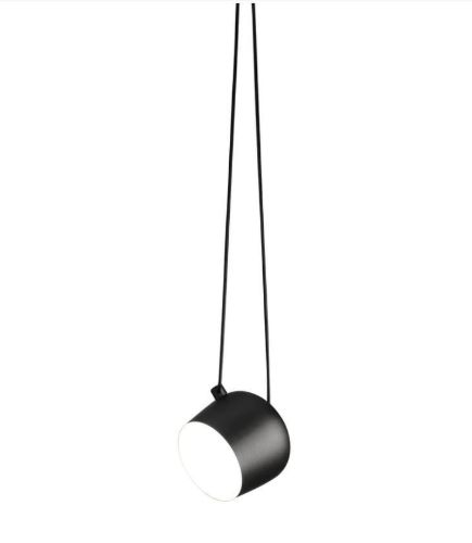 FLOS Aim Small Pendant Ø: 17 cm - Black