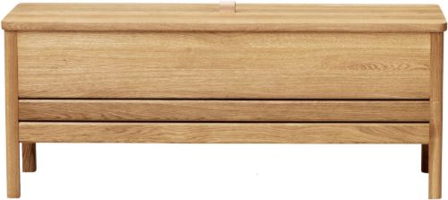 Form & Refine A Line Storage Bench 111 B: 111 cm - Oiled Oak