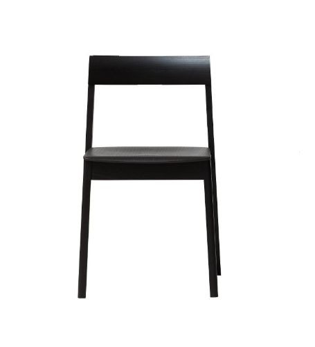 Form & Refine Blueprint Chair SH: 45 cm - Black Painted Oak