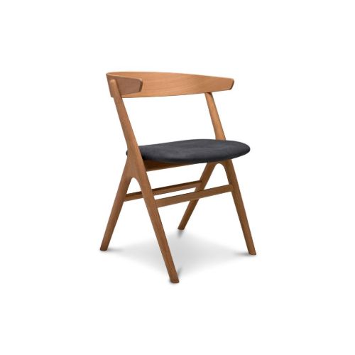 Sibast Furniture No 9 Dining Chair SH: 45 - Natural Oiled Oak / Dunes Leather Anthrazite