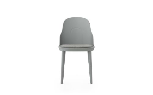 Normann Copenhagen Allez Chair Upholstery PP Indoor SH: 45,5 cm - Grey / Main Line Flax