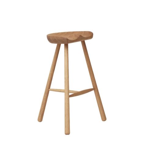 Form & Refine Shoemaker Chair No. 68 SH: 65 cm - White Oiled Oak