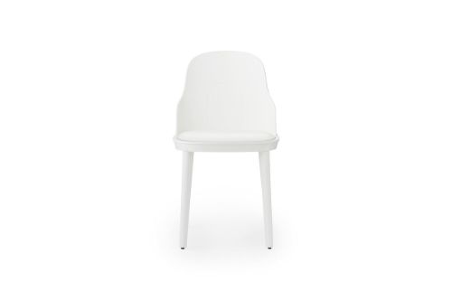 Normann Copenhagen Allez Chair Upholstery PP Outdoor SH: 45,5 cm - White / Canvas