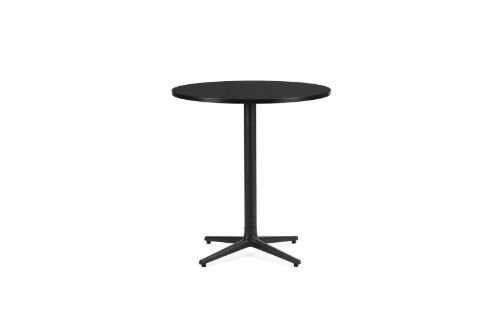 Normann Copenhagen Allez Table 4L Ø: 70 cm - Black Oak