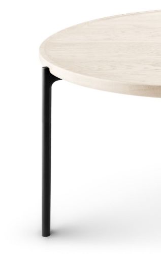Eva Solo Savoye Sofabord Ø: 90 H: 42 cm - Hvid Olieret Eg