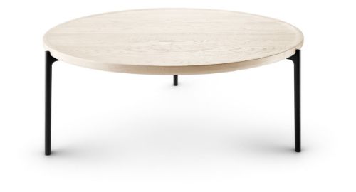 Eva Solo Savoye Sofabord Ø: 90 H: 35 cm - Hvid Olieret Eg