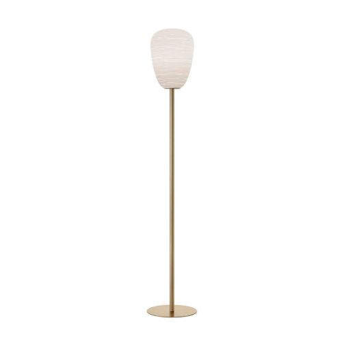 Foscarini Rituals 1 Gulvlampe H: 159cm - Guld/Hvid