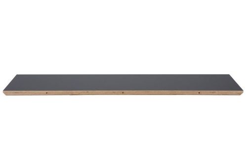 Haslev Tillægsplade Til Symphony 82 105 x 48 cm - Grafit Laminat