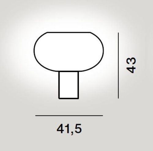 Foscarini Buds 2 Bordlampe H: 43 cm - Varm Hvid