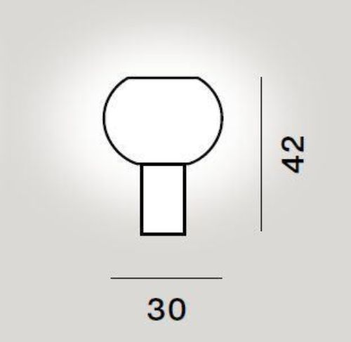 Foscarini Buds 3 Bordlampe H: 42 cm - Varm Hvid