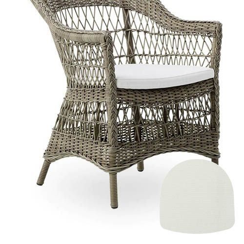 Sika-Design Hynde til Charlot & Marie Exterior Havestol 48x48 cm - B450 Tempotest White
