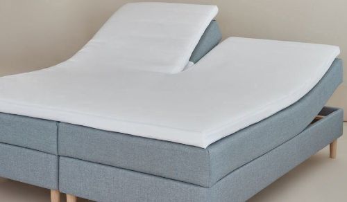 CPH Living Splitlagen Percale U90 210x210x7 cm - Hvid