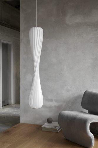 Tom Rossau TR7 Pendant 25x112 cm - White