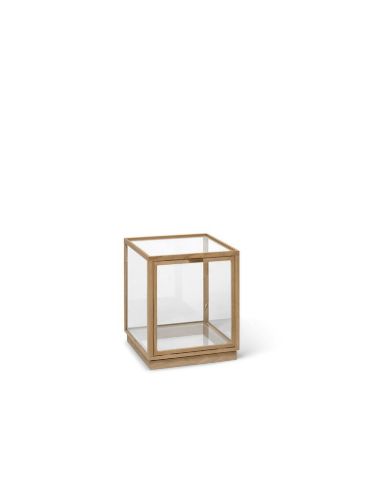 Ferm Living Miru Glass Montre 40x40 cm - Natural Oak