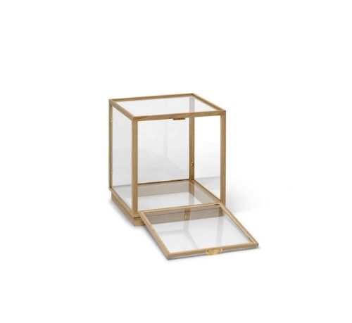 Ferm Living Miru Glass Montre 40x40 cm - Natural Oak