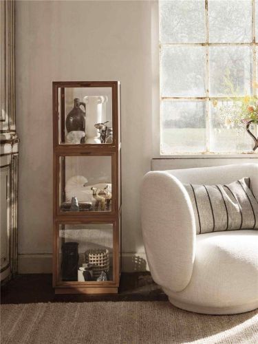 Ferm Living Miru Base 37,8x37,8 cm - Dark Stained Oak
