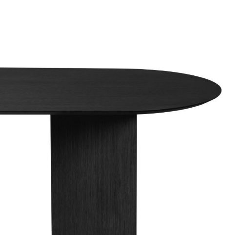Ferm Living Mingle Wooden Table Legs W68 H: 71,65 cm - Black